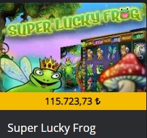 super lucky frog